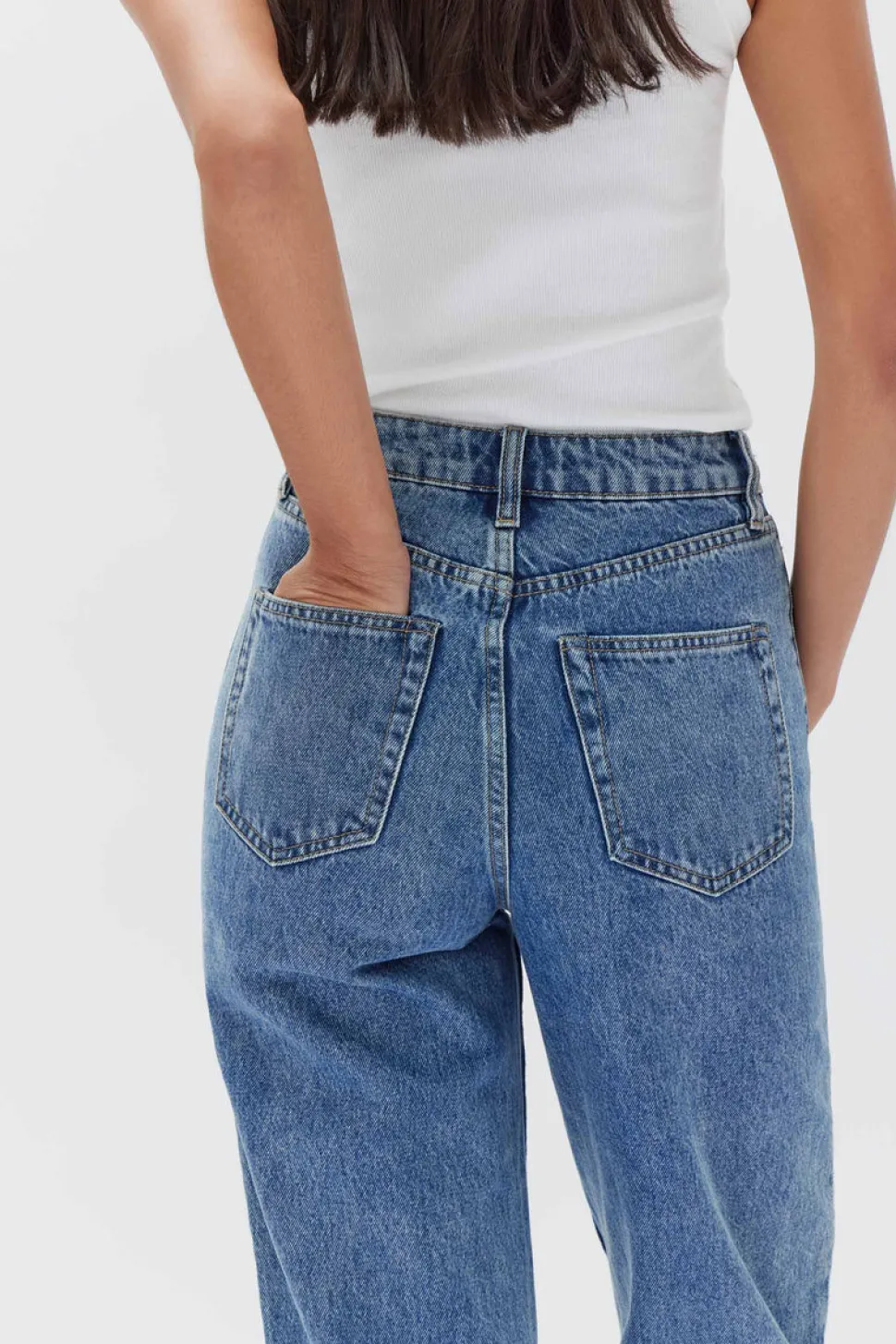 ASSEMBLY LABEL 'Vintage Straight Jean' - Dark Stone Clearance