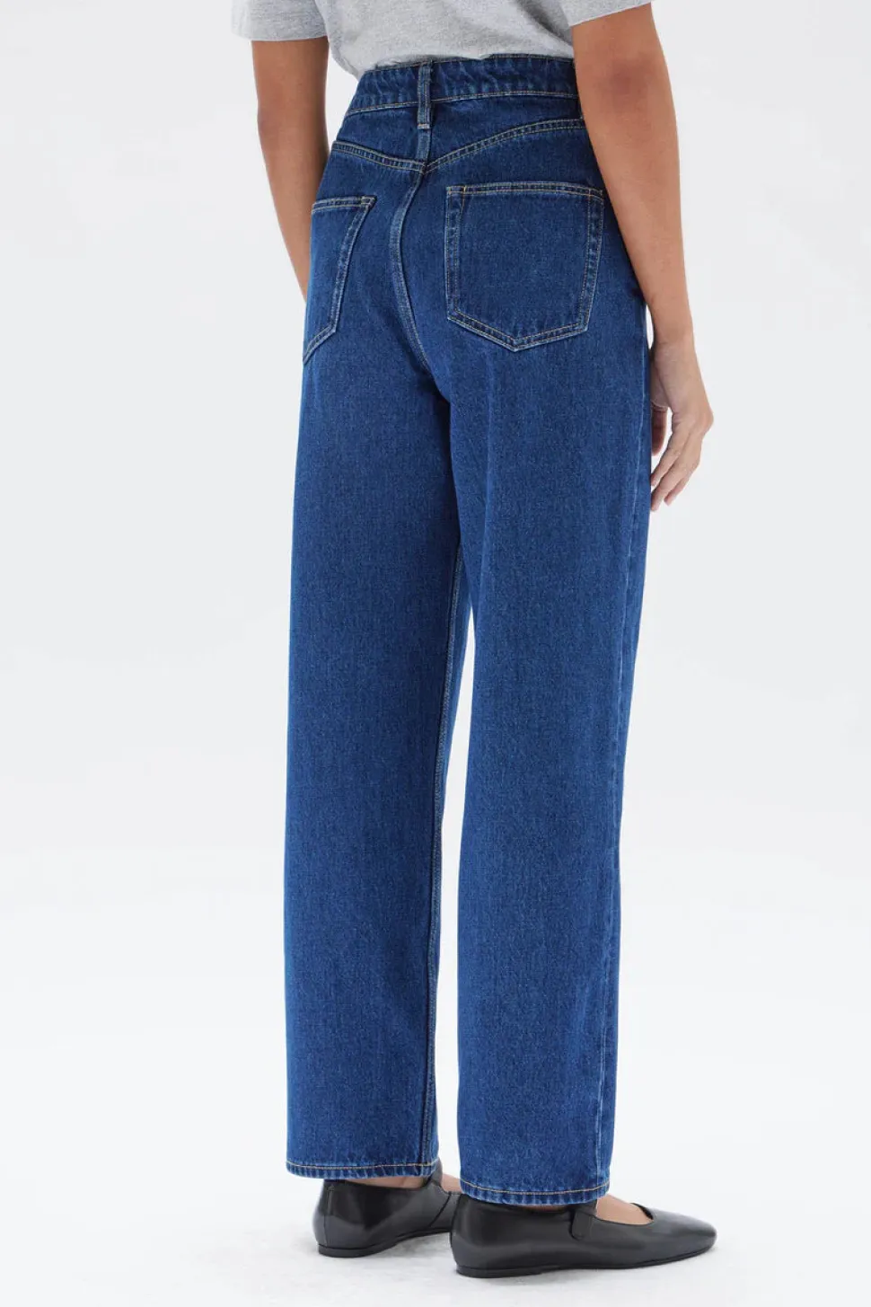 ASSEMBLY LABEL 'Vintage Straight Jean' - Heritage Blue Cheap