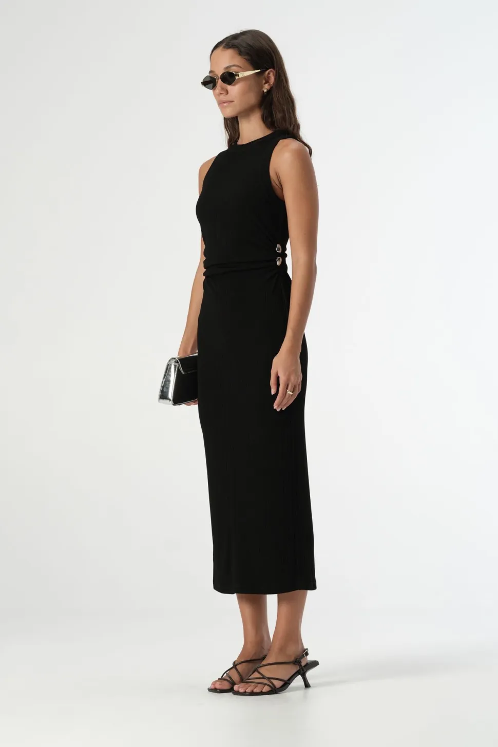 elka_collective_acacia_dress__black_4.webp Elka Collective 'Acacia Dress' - Black Sale