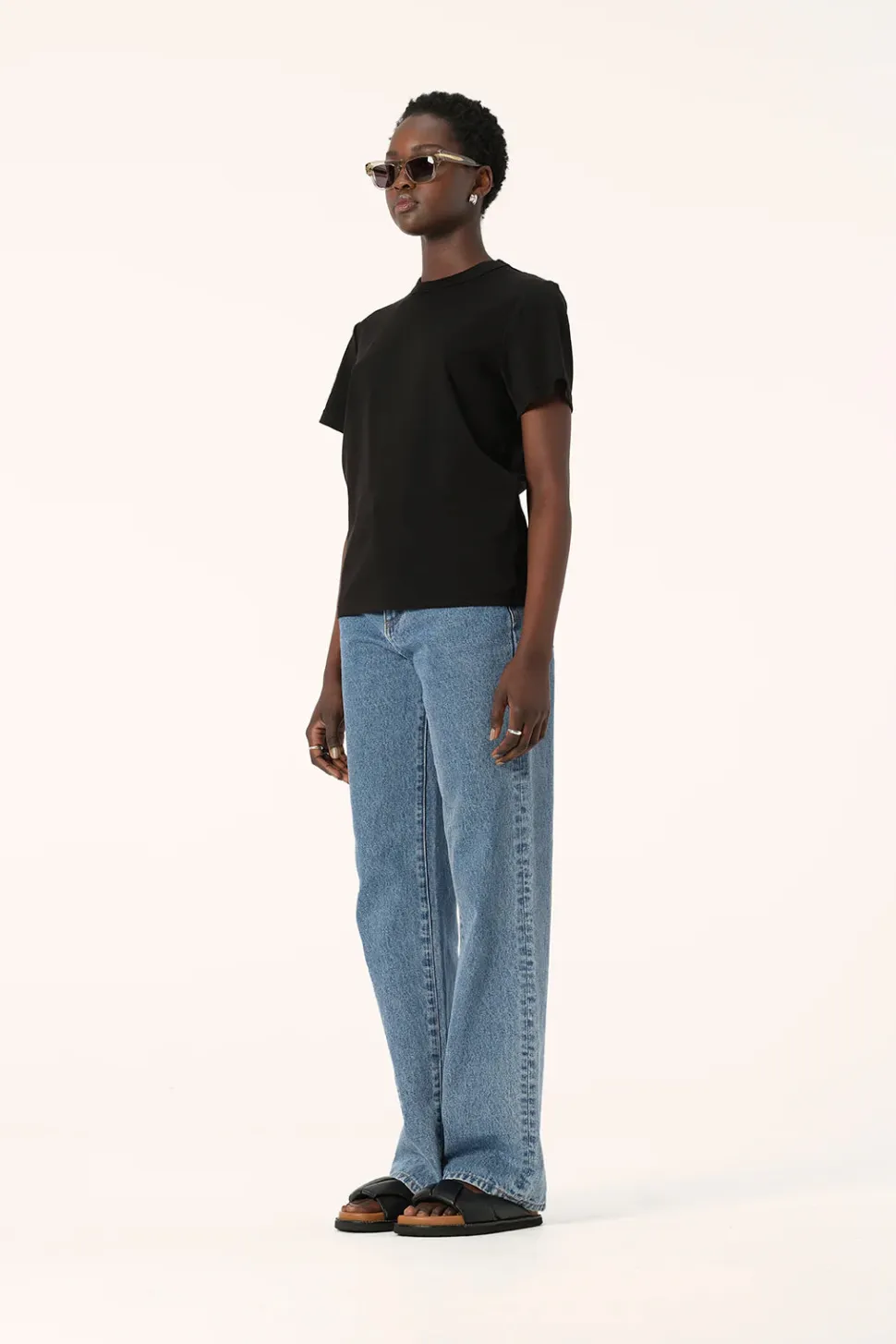 elka_collective_zoe_tee__black_3.webp Elka Collective 'Zoe Tee' - Black Discount