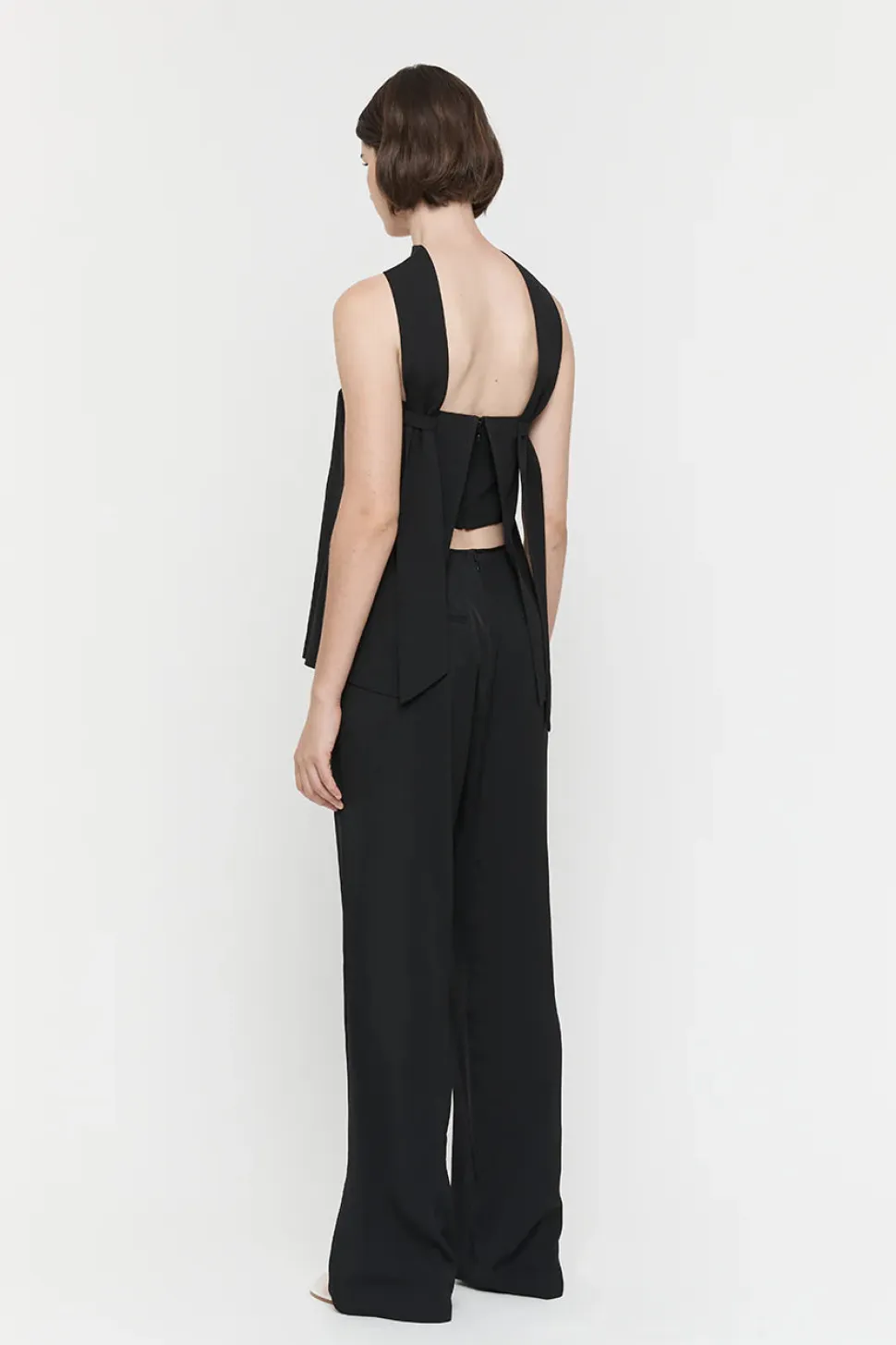 friend_of_audrey_laylah_viscose_twill_top__black_4.webp Friend Of Audrey 'Laylah Viscose Twill Top' - Black Outlet