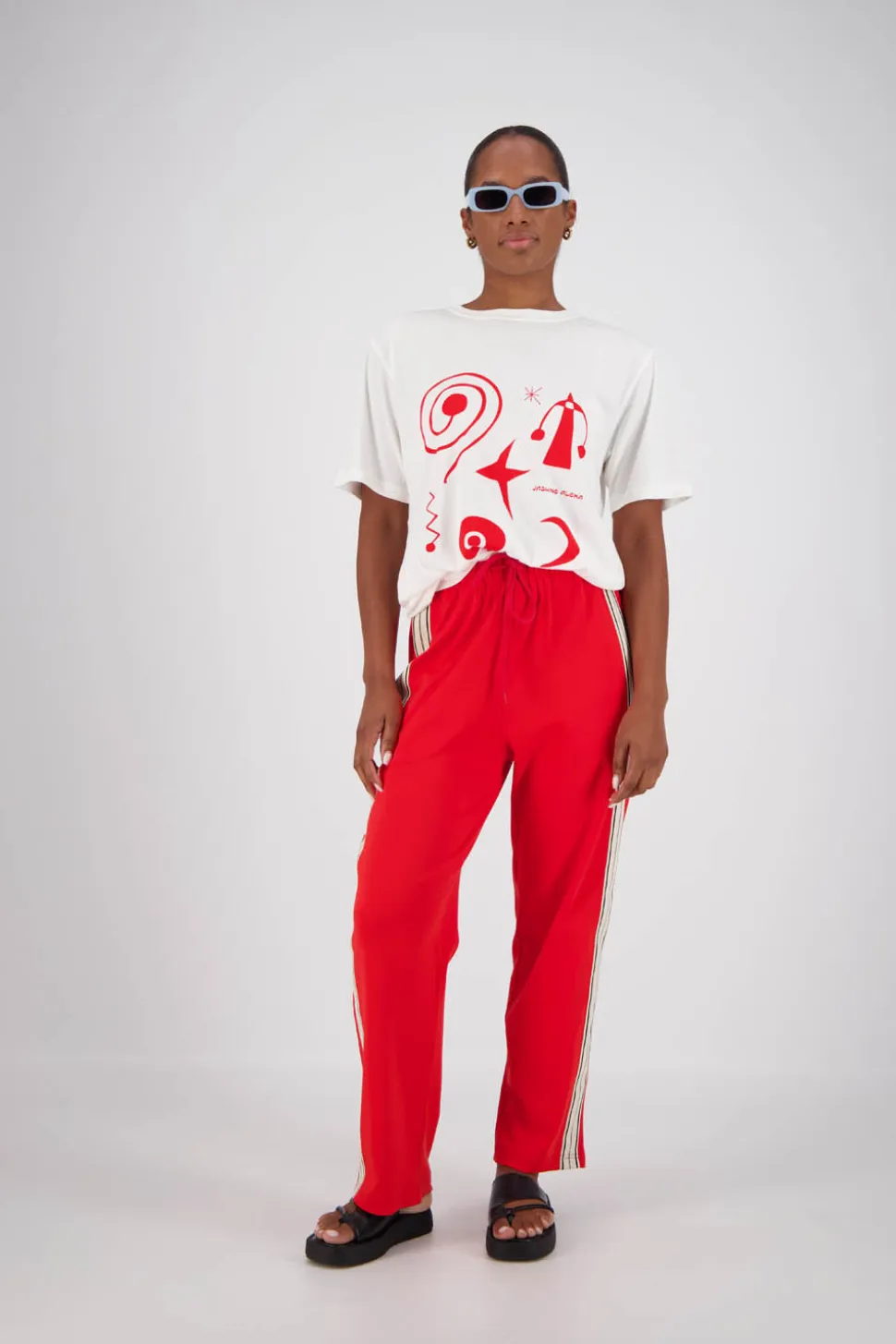 jasmine_alexa_panarea_trackpant_red_5.webp Jasmine Alexa "Panarea Trackpant"- Red Cheap