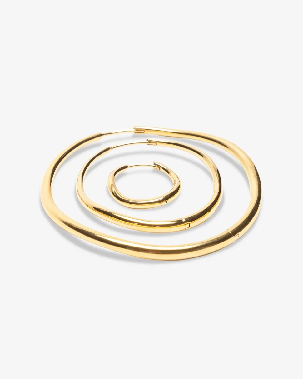 nina_gordon_momento_mini_hoops__k_gold_vermeil_3.webp Nina Gordon 'Momento Mini Hoops' - 14k Gold Vermeil Best Sale