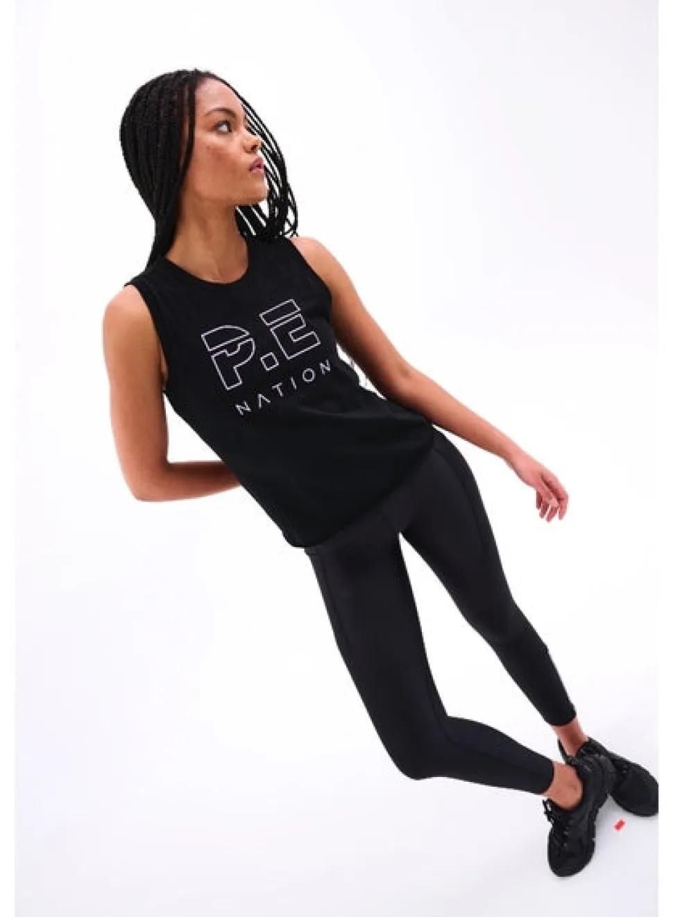 pe_nation_shuffle_tank__black_7.webp P.E NATION 'Shuffle Tank' - Black Shop