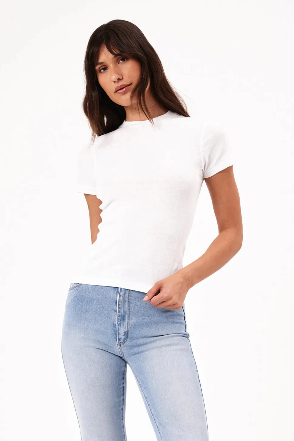 rollas_classic_tee__vintage_white_2.webp Rolla's 'Classic Tee' - Vintage White Cheap