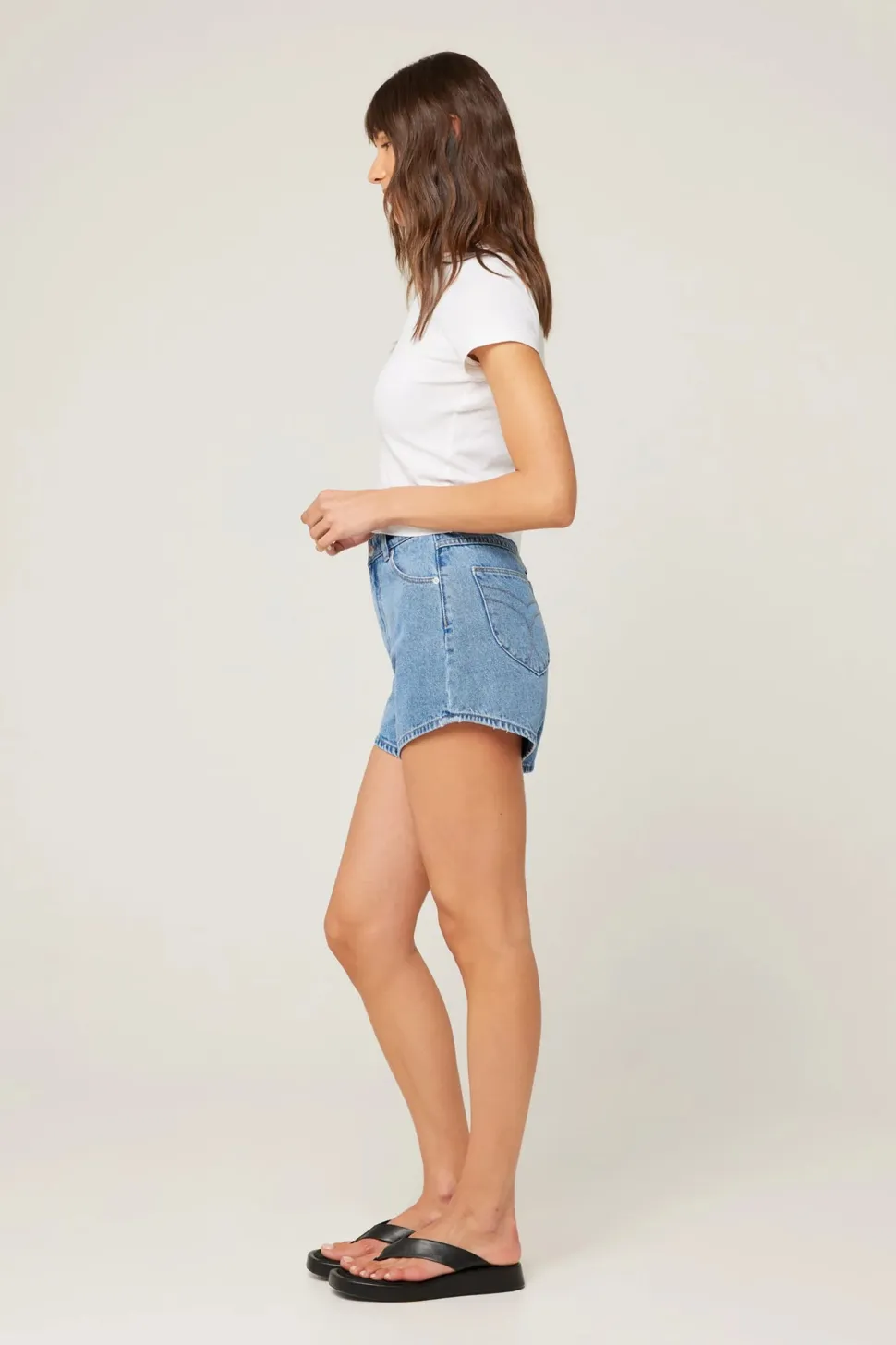 Rolla's 'Mirage Short Jenna' - Mid Vintage Blue Outlet
