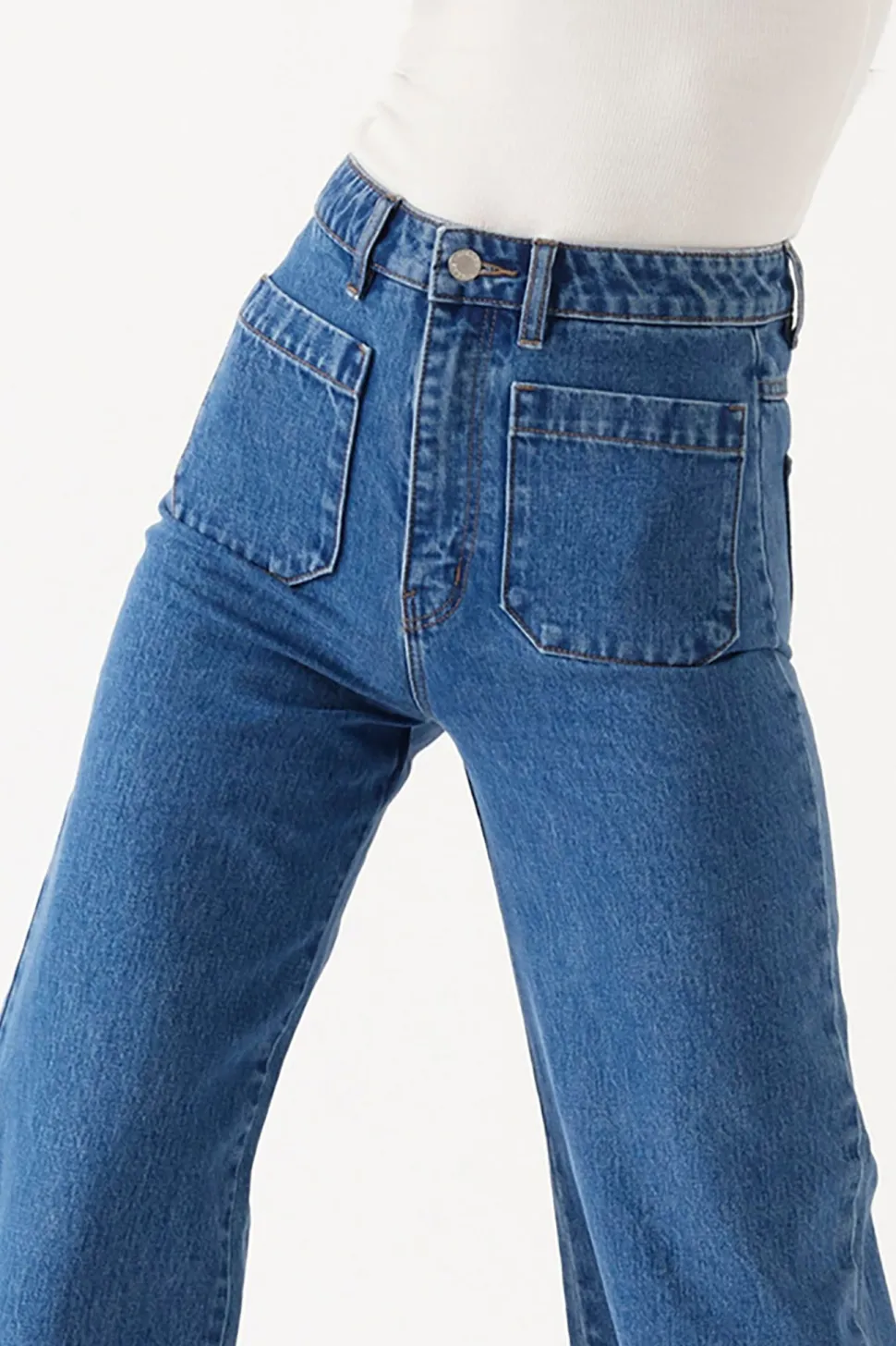 rollas_sailor_jean__ashley_blue_6.webp Rolla's 'Sailor Jean' - Ashley Blue Clearance